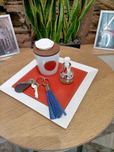 Bougie Cuir Porcelaine Limoges France Nouvelle-Aquitaine