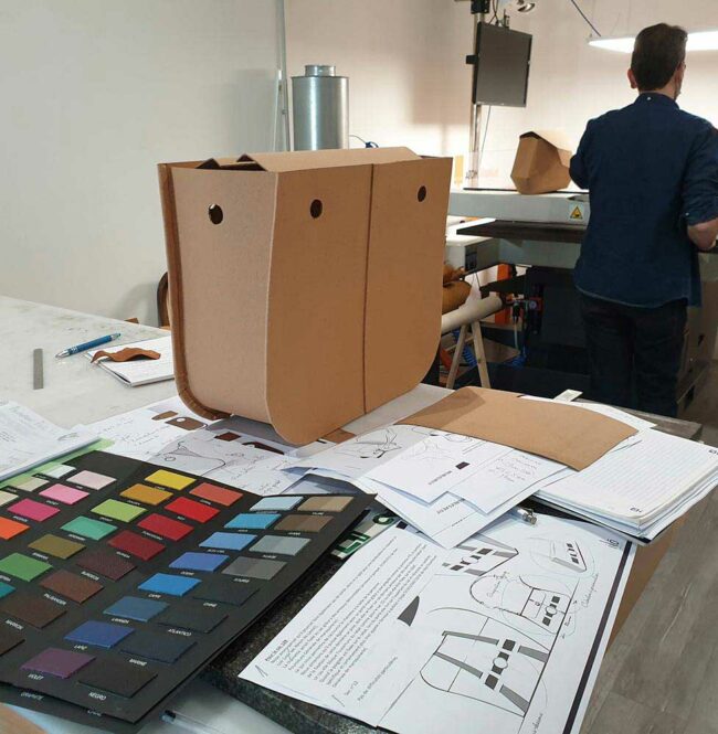 Histoire design maroquinerie Belansac Limoges