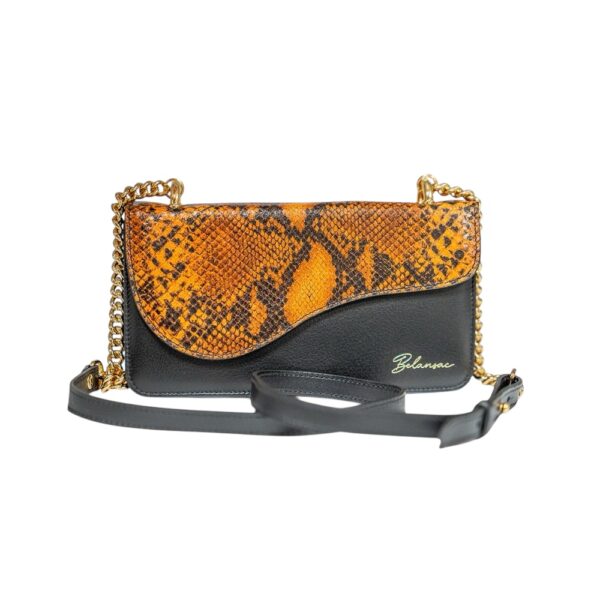 Sac Miss Orsay <b> Édition Black imprimé Python Mandarina</b>
